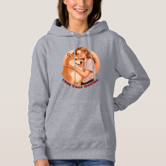 Sudadera Mujer Adorable y Mascota Perro