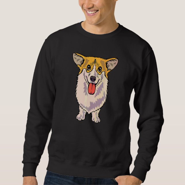 Sudadera Mujer: Amante adorable perro guardián perro amante (Anverso)