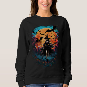Sudadera Mujer bruja Chicas adolescente brujería Wiccan Hal