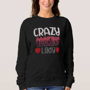 Sudadera Mujer Crazy Cooking
