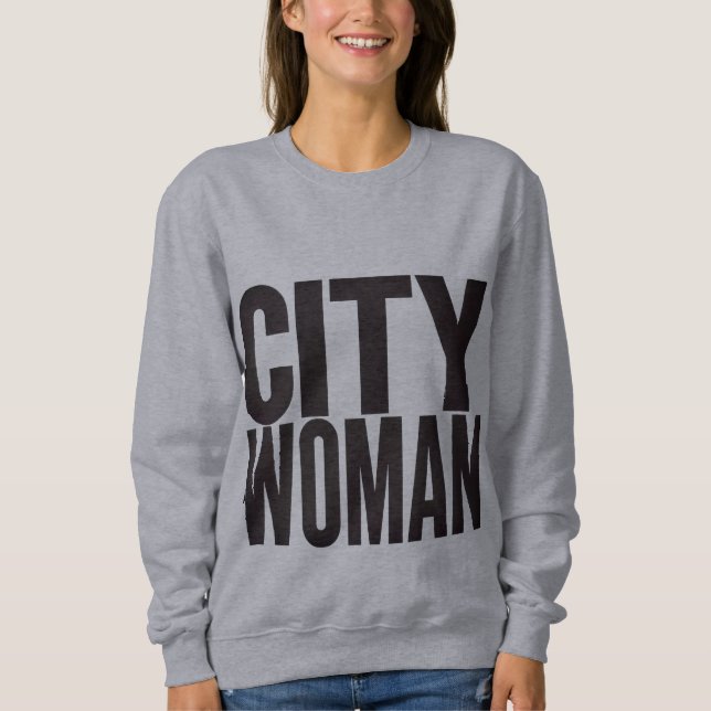 Sudadera Mujer de Ciudad (Anverso)