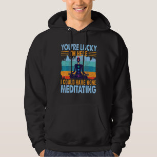 Sudadera Mujer de meditación budista espiritual meditando
