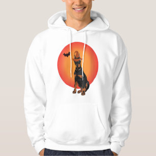 Sudadera Mujer Doberman Perro Halloween Regalo Cachorro y