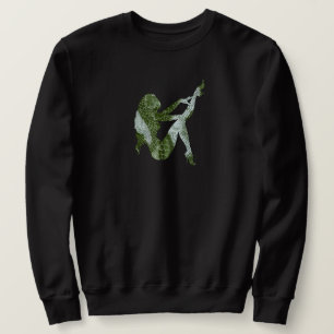 Sudadera Mujer en silueta de piel de serpiente
