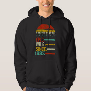 Sudadera Mujer Esposa Épica Desde 1995