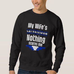 Sudadera Mujer Esposa salvadoreña El Salvador Esposo Annive