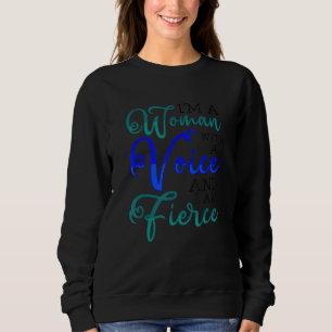 Sudadera Mujer Feminista Con Una Voz Soy Fierista Feminismo