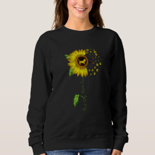Sudadera Mujer girasol mejor perro madre de perro de todos 