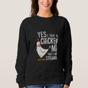 Sudadera Mujer Granjera de Pollos Niña Gallo Pollos Agricul