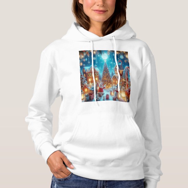 SUDADERA MUJER HERMOSA CAMISETA DE SUCINA (Anverso)