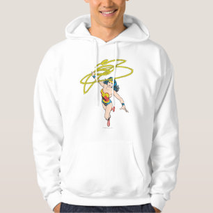 Sudadera Mujer Maravilla sostiene Lasso 2