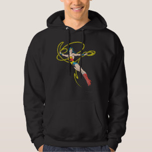 Sudadera Mujer Maravilla sostiene Lasso 4