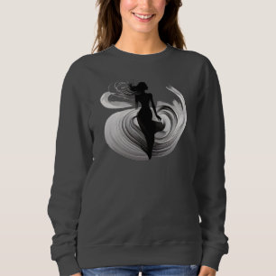 Sudadera Mujer Mística en Movimiento – Silueta Elegante