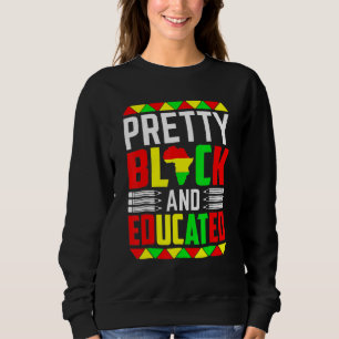 Sudadera Mujer Negra Educada Soy Mes De La Historia Negra