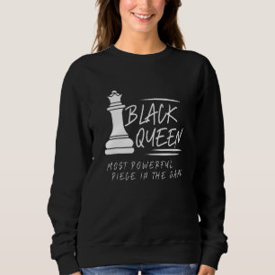 Sudadera Mujer negra Mes de historia negra Reina negra