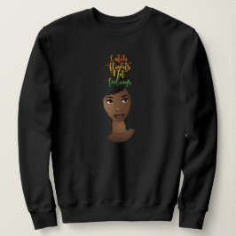 Sudadera Mujer negra, vuelos de captura sin sentimientos