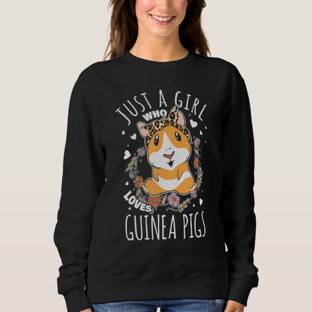 Sudadera Mujer Niña Conejillo de Indias Ama Conejillo de In (Anverso)