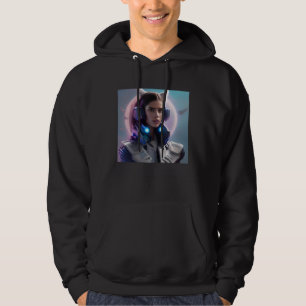 Sudadera Mujer Orejas de Gato Rosa Luna Luz de Luna Fantasí