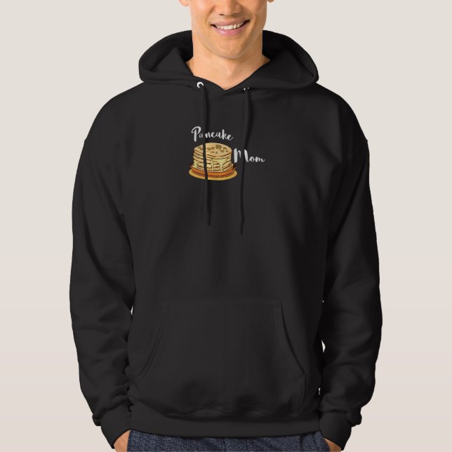 Sudadera Mujer Pancake Mamá Desayuno Madre Maple Syrup Br (Anverso)