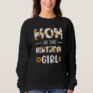Sudadera Mujer Patrón De Girasol Sin Mar Madre Del Nacimien