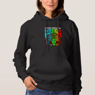 Sudadera Mujer Reina Afro Melanin Chica negra Mujeres mágic