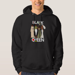 Sudadera Mujer Reina negra se divierte con sista Melanin