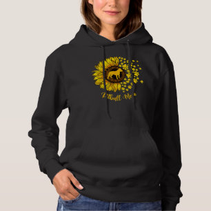 Sudadera Mujer Sunflower Pitbull Mamá Perro Lover 438