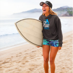 Sudadera Mujer Surfista Sin Miedo a la Ola Surf de Mujeres