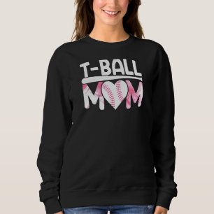Sudadera Mujer Teeball Mamá Tball Mamá Leopardo Para Mujere