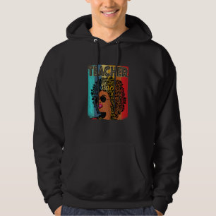 Sudadera Mujer ventilado Melanin Afro Maestra Reina negra H