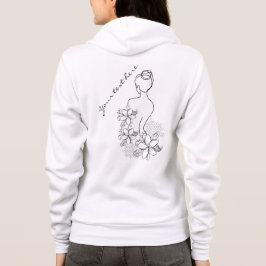Sudadera mujer y flores camiseta