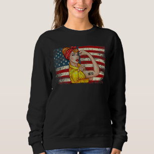 Sudadera Mujeres 1973 Arm Tattoo Pro Choice Roe V Wade Femi