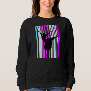 Sudadera Mujeres 49 Años De Baile Para Mujeres De Clase Ele