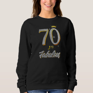 Sudadera Mujeres 70 Años Y Fabulosas Para Mujeres Chicas 7