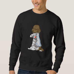Sudadera Mujeres a las que amo a mamá Tattoo Lagotto a mamá