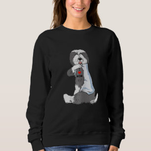 Sudadera Mujeres a las que amo a mamá Tattoo, vieja madre d