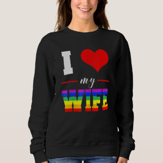 Sudadera Mujeres a las que amo a mi esposa Lgbt Lluvia Lluv