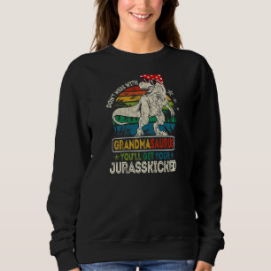 Sudadera Mujeres Abuelo Dinosaurio Rex Mola Girasol