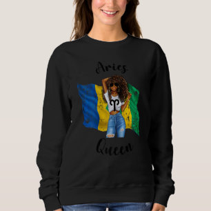 Sudadera Mujeres Africanas De San Vicente Aries Reina Afric