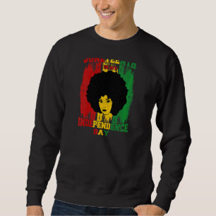Sudadera Mujeres Africanas Juneton Es Mi Día De La Independ