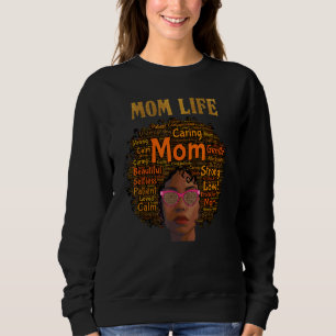 Sudadera Mujeres afroamericanas naturales afro madre negra
