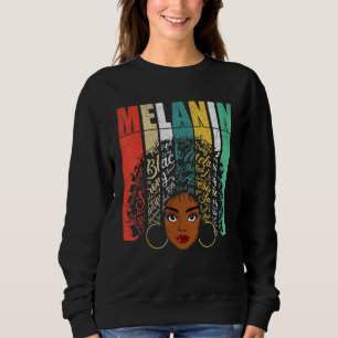 Sudadera Mujeres afronegras Chicas Melanin T African
