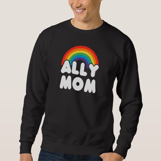 Sudadera Mujeres Ally Mom Lgbt Csd (Anverso)