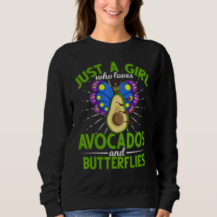 Sudadera Mujeres animales ricas Chicas de insectos aguacate