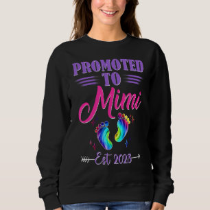 Sudadera Mujeres Ascendidas A La Nueva Mamá De Mimi 2023