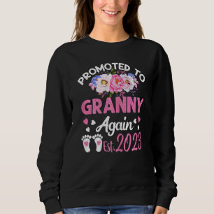 Sudadera Mujeres Ascendidas A Una Abuela De Nuevo 2023 Madr