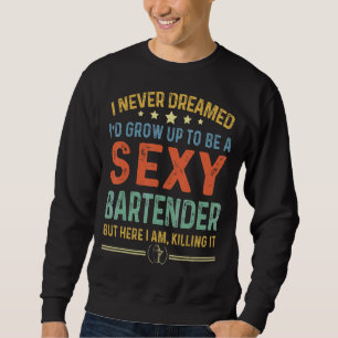 Sudadera Mujeres Barman Vintage