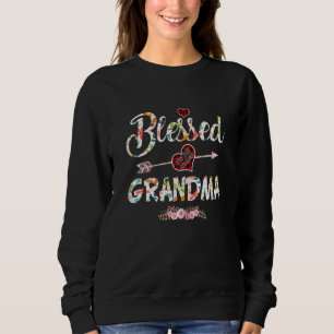 Sudadera Mujeres Bendecidas De Ser Llamadas Abuela Girasol 