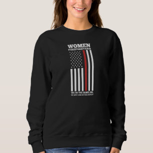 Sudadera Mujeres bomberas hacemos la misma lucha contra inc