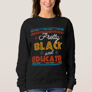 Sudadera Mujeres Bonitos Negra Y Amer Africano Educado